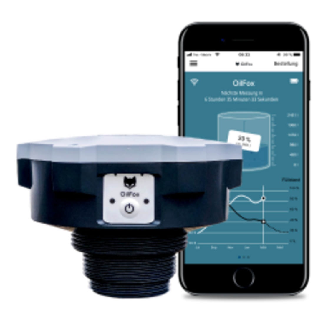 Oilfox Füllstandsmesser und smarte App