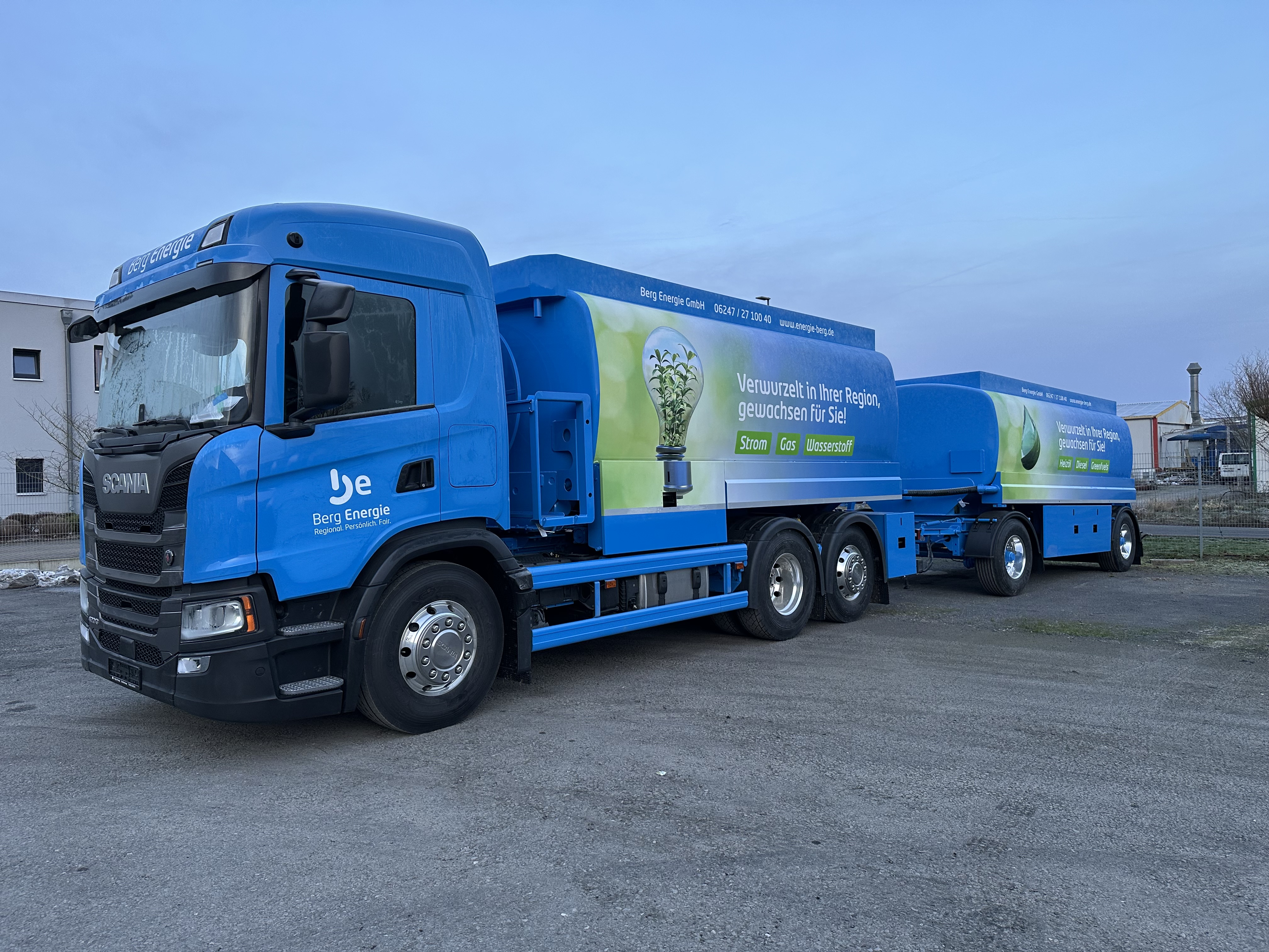 2024 - Neuer Tankwagen mit auffallendem Design! 