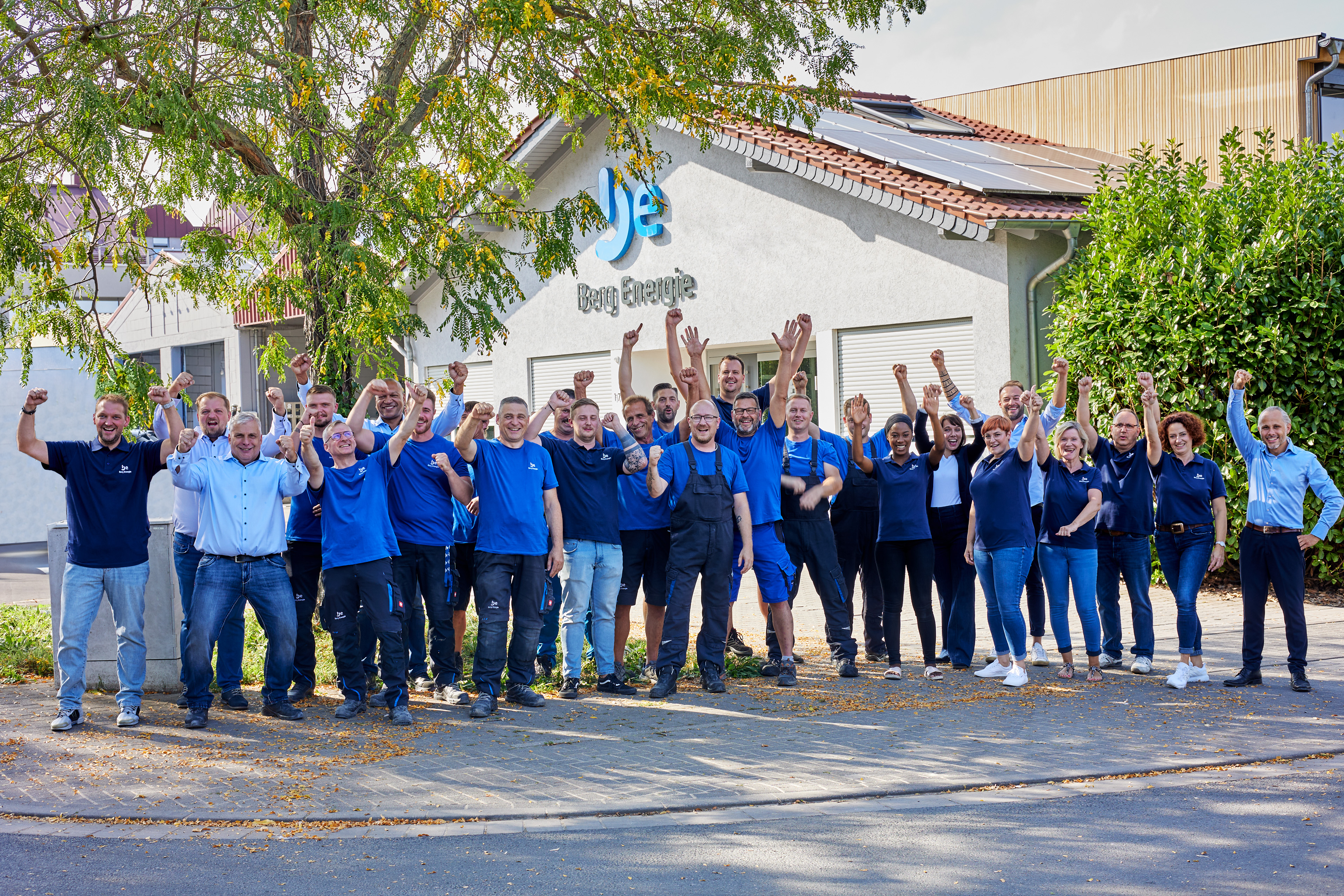 Gruppenbild unserer Mitarbeiter