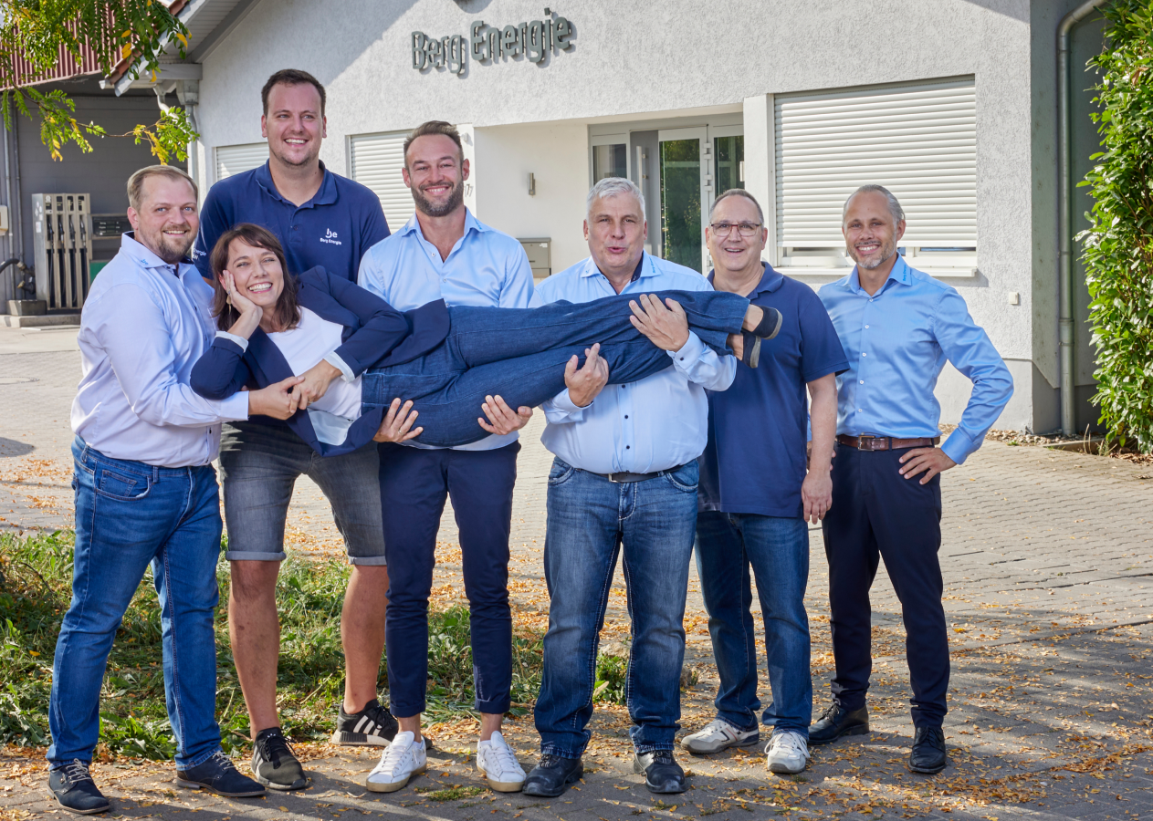 Das Team von Berg Energie, immer für Sie da